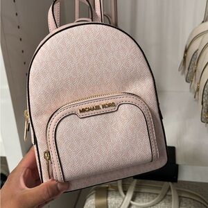 Extra Small Michael Kors Backpacks Jaycee XS convertible zip pocket